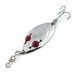 Vintage  Hofschneider Red Eye Junior, 1/4oz Nickel / Red fishing spoon #13314