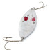 Vintage  Hofschneider Red Eye Wiggler , 1oz Nickel / Red Eyes fishing spoon #13315