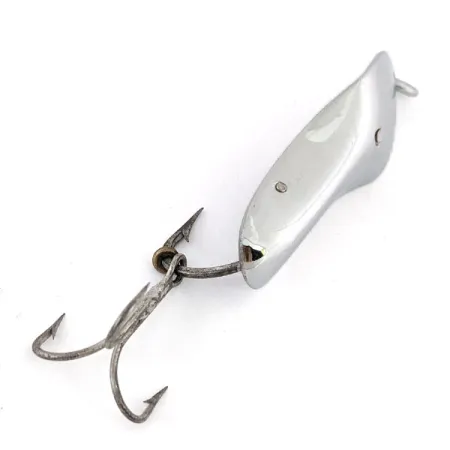 Vintage Pflueger CHUM , 1/2oz Nickel fishing spoon #13321