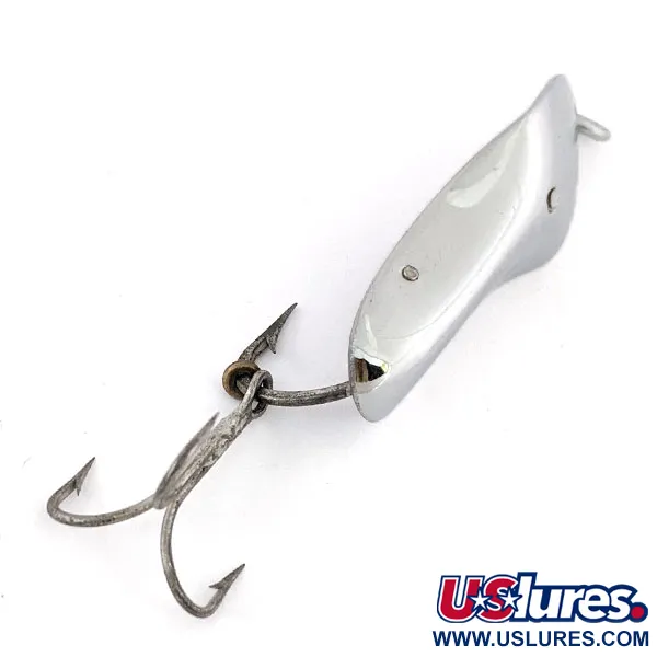 Vintage   Pflueger CHUM , 1/2oz Nickel fishing spoon #13321