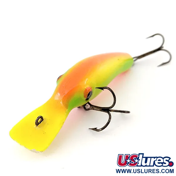 Vintage Lindy / Little Joe Lindy Shadling UV, 1/4oz Chartreuse fishing lure #13335