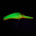 Vintage  Lindy / Little Joe Lindy Shadling UV, 1/4oz Chartreuse fishing lure #13335