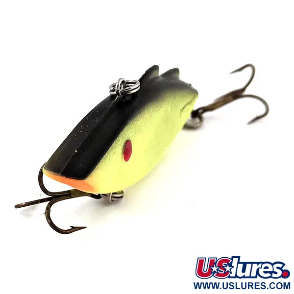 Vintage Norman N-Ticer UV, 3/8oz Chartreuse fishing lure #13337