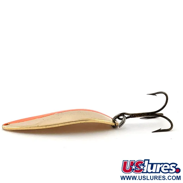 Vintage   Acme Little Cleo, 2/5oz Gold / Orange fishing spoon #13344