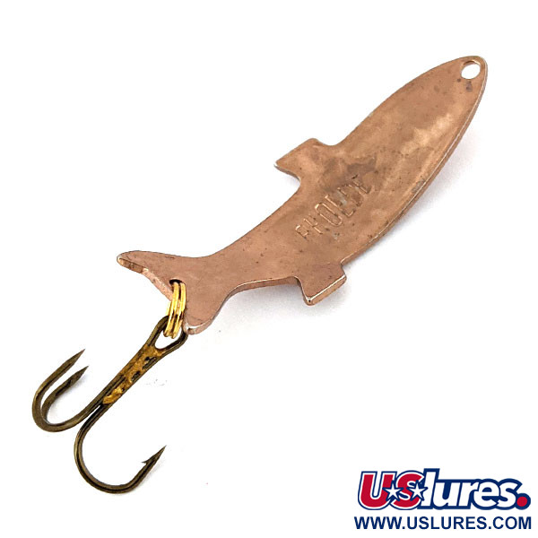 Vintage   Acme Phoebe, 1/4oz Copper fishing spoon #13353