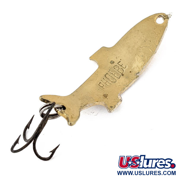 Vintage   Acme Phoebe, 1/8oz Gold fishing spoon #13354