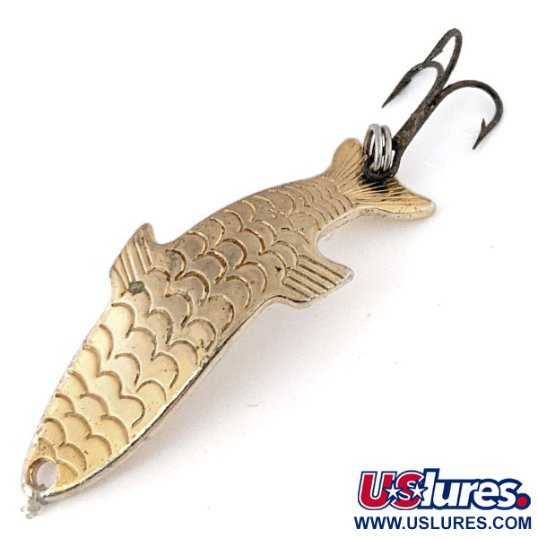Vintage   Acme Phoebe, 1/8oz Gold fishing spoon #13354