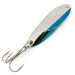 Vintage  Acme Kastmaster, 1oz Nickel / Blue fishing spoon #13356