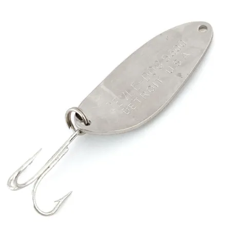 Vintage Eppinger Dardevle Devle Dog 5300, 1/3oz Nickel fishing spoon #13362