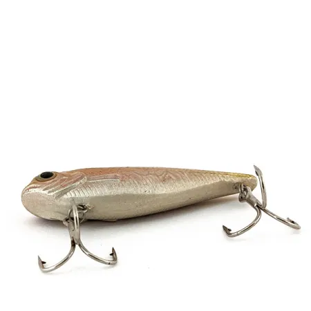 Vintage Creme Lipless, 1/4oz Gold / Orange fishing lure #13367