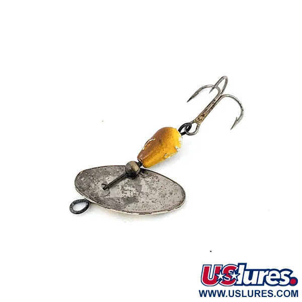 Vintage   Panther Martin 2​ Con Punti, 3/32oz White / / Black / Nickel spinning lure #13399