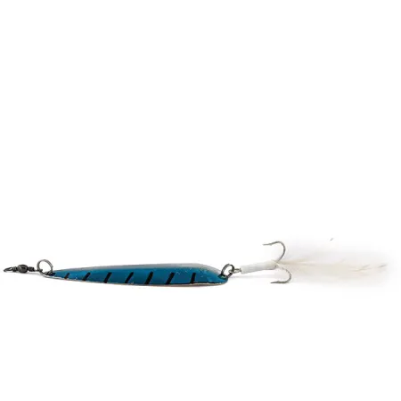 ​Panther Martin Sarda “Como” con Penna , 2/3oz Nickel / Blue fishing spoon #13402