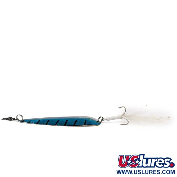   ​Panther Martin Sarda “Como” con Penna , 2/3oz Nickel / Blue fishing spoon #13402