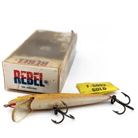 Rebel Floater, 3/32oz Gold fishing lure #13422