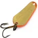 Vintage  Aeroplane Spinner Aero UV, 1/4oz Orange / Brass fishing spoon #13427