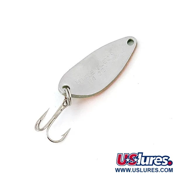 Vintage Acme Little Cleo, 3/16oz Fire Tiger fishing spoon #13438