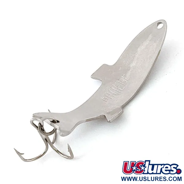 Vintage   Acme Phoebe, 1/4oz Nickel fishing spoon #13445