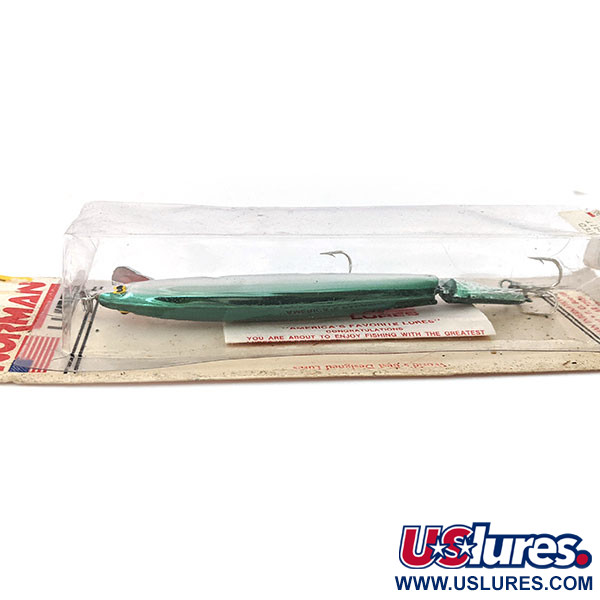   Bill Norman Jointed, 3/4oz Green / Mirror fishing lure #13463