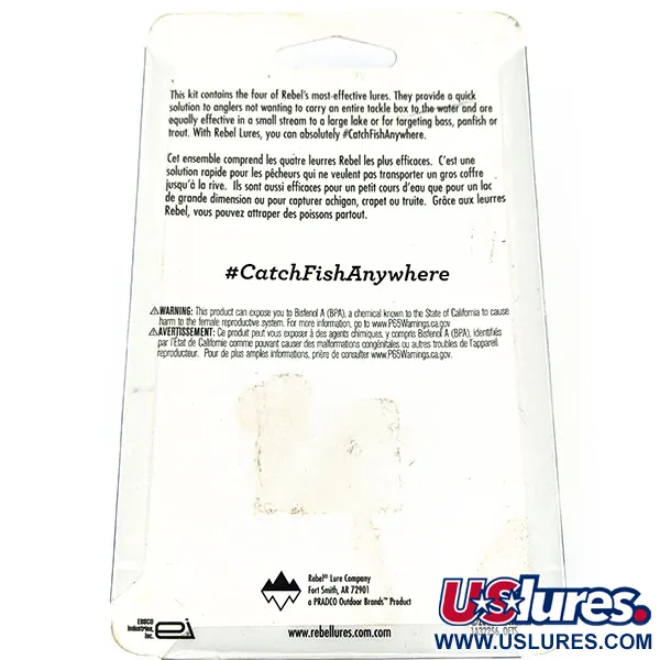   Rebel Ultralight Kit, 1/8oz  fishing lure #16247