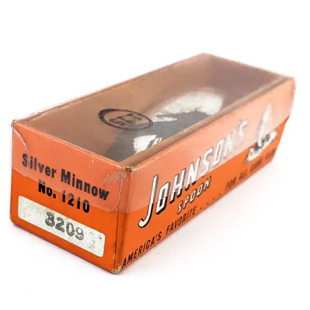 Weedless Johnson Silver Minnow, 2/5oz fishing spoon #13466