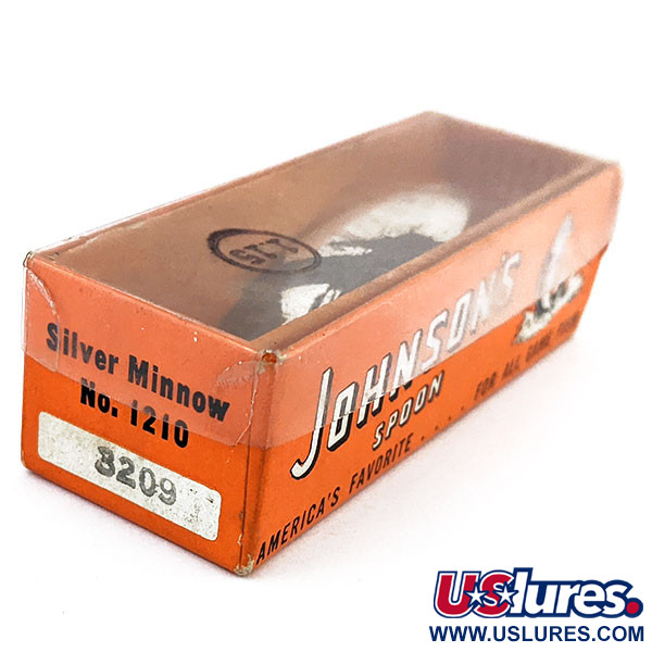   Weedless Johnson Silver Minnow, 2/5oz  fishing spoon #13466