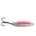 Vintage   Blue Fox Pixee UV, 1/2oz Pink / Hammered Nickel fishing spoon #13471