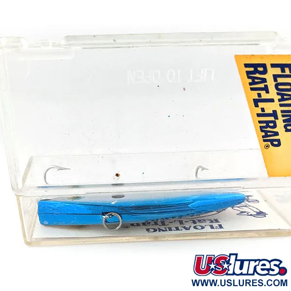 Bill Lewis Rat-L-Trap Floater RT 258, 1/3oz RT 258 Nickel Black Blue fishing lure #13475