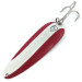 Vintage  Eppinger Dardevle, 1oz Red / White / Nickel fishing spoon #13478