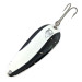 Vintage  Eppinger Dardevle Imp, 2/5oz Black / White / Nickel fishing spoon #13479