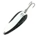 Vintage  Eppinger Dardevle Imp, 2/5oz Black / White / Nickel fishing spoon #13479