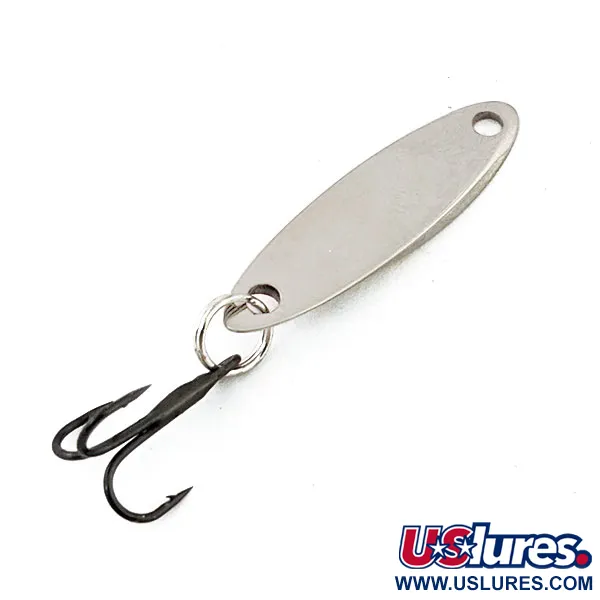 Vintage  Acme Kastmaster UV, 3/32oz Nickel / Orange fishing spoon #13490