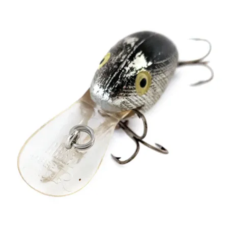 Vintage ​Rebel Deep Teeny R, 1/4oz Silver fishing spoon #13493