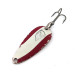 Vintage  Eppinger Dardevle Midget, 3/16oz Red / White / Nickel fishing spoon #13494