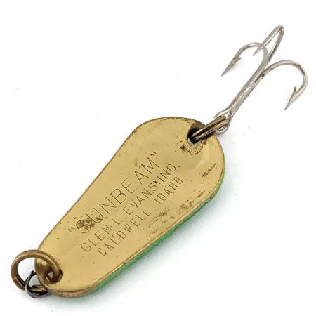 Vintage Glen Evans ​Glen L Evans​ Sunbeam UV, 1/3oz fishing spoon #13497