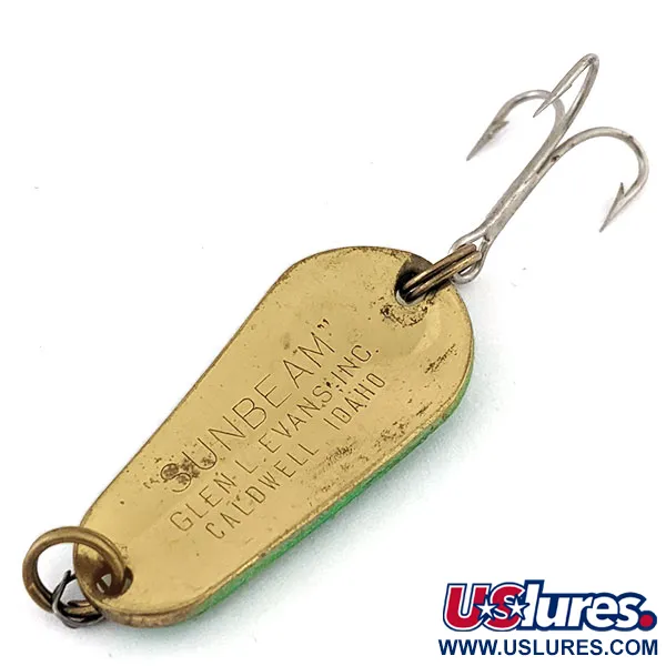 Vintage  Glen Evans ​Glen L Evans​ Sunbeam UV, 1/3oz  fishing spoon #13497