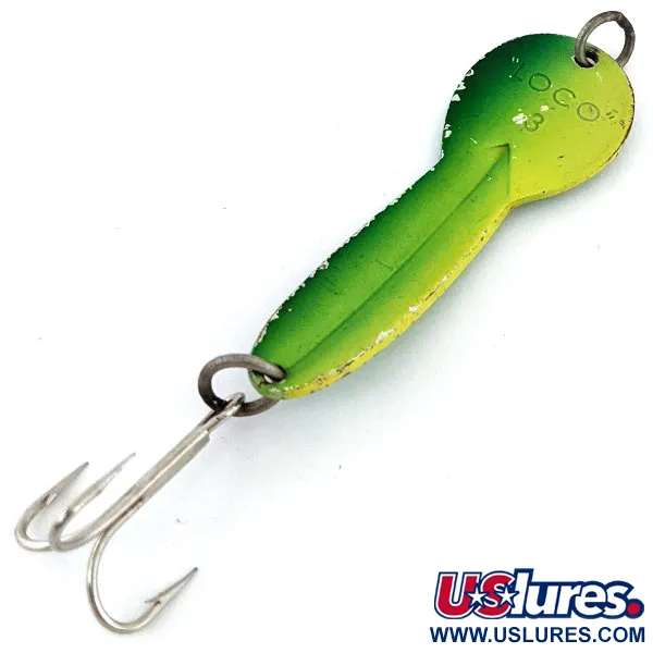 Vintage  Glen Evans Loco 3, 3/5oz  fishing spoon #13500
