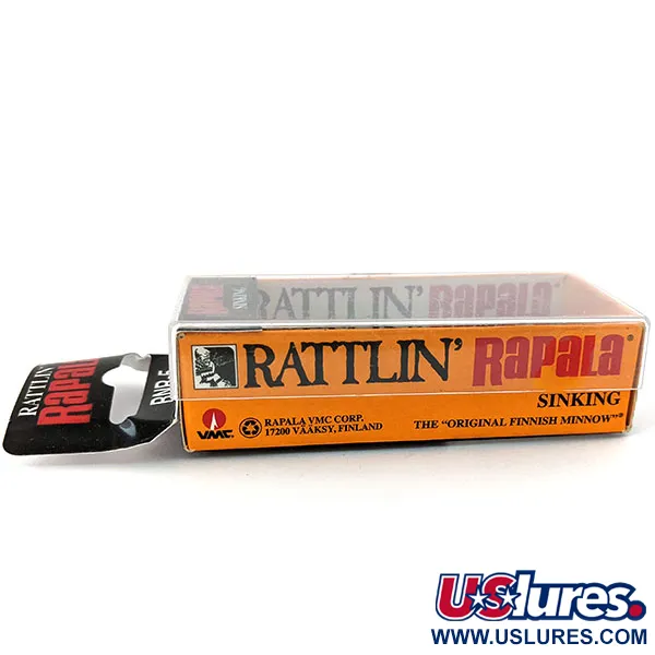   Rapala Rattl'n RAP 05 UV , 2/5oz Fire Tiger fishing lure #17140