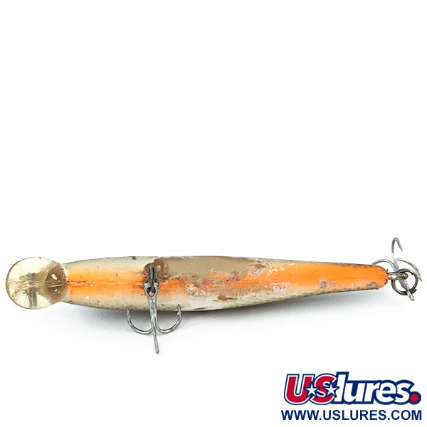 Vintage   Bomber Long A screw tail, 1/3oz Baby Bass fishing lure #13549