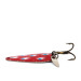 Vintage  Marathon Bait Company ​Marathon (with sonic blades), 2/5oz Red / Nickel fishing spoon #13551