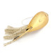 Vintage   Nemire Lures Red Ripper with rattle​, 3/5oz Gold fishing spoon #13558