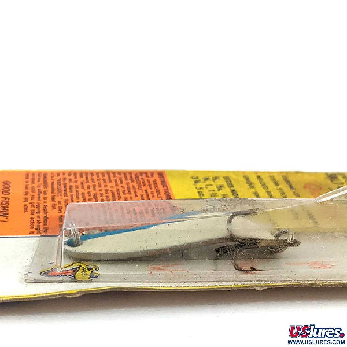 Luhr Jensen Krocodile #3 Glow, 1/2oz Blue / White Glow fishing