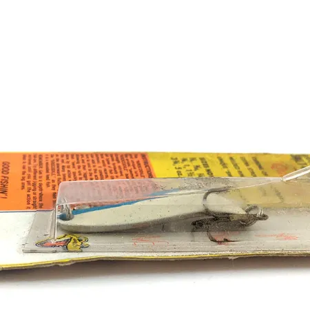 Luhr Jensen Krocodile #3 Glow, 1/2oz Blue / White fishing spoon #13569