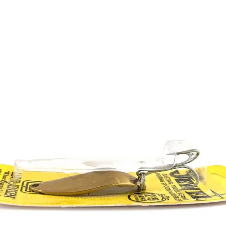 Vintage Luhr Jensen Little Jewel, 1/2oz Gold fishing spoon #15650