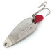 Vintage  Luhr Jensen ​Les Davis Hotrod, 2/5oz Nickel / Red fishing spoon #13592