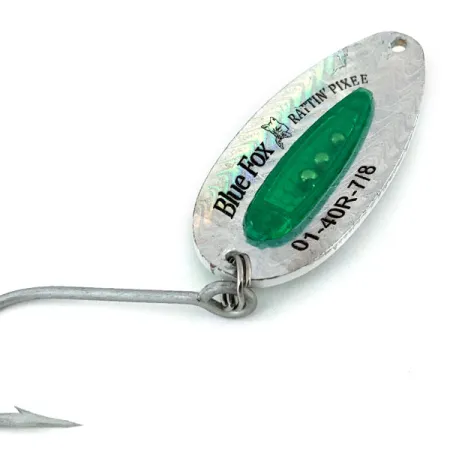 Vintage Blue Fox Rattlin Pixee , 3/4oz fishing spoon #13596