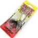   Luhr Jensen Hot Tail, 1/8oz Yellow / Nickel spinning lure #13622