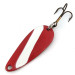 Vintage  Acme Wonderlure, 1/4oz Red / White / Nickel fishing spoon #13638