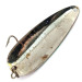 Vintage  Worth Chippewa Steel Spoon, 1/2oz Red / Nickel fishing spoon #13640