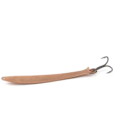 Vintage Acme Flash-King Wobbler, 2/5oz Copper fishing spoon #13641