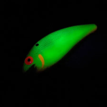 Vintage Bomber model 7A baby striper, 1/2oz Yellow fishing spoon #13647